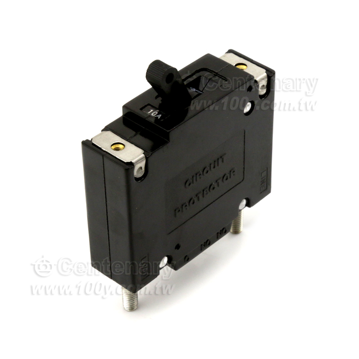 無熔絲過載斷路器 1P/10A AC250V/380V  - 100047 產品圖片