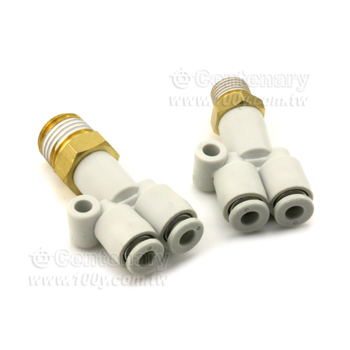 SMC_Threaded Y-Shaped Trachea Connector - 162069 Product Image
