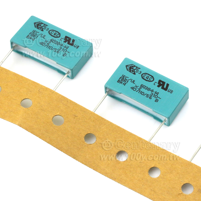 薄膜電容器 0.47uF/ 310VAC  ±20% 22.5mm - 136518 產品圖片