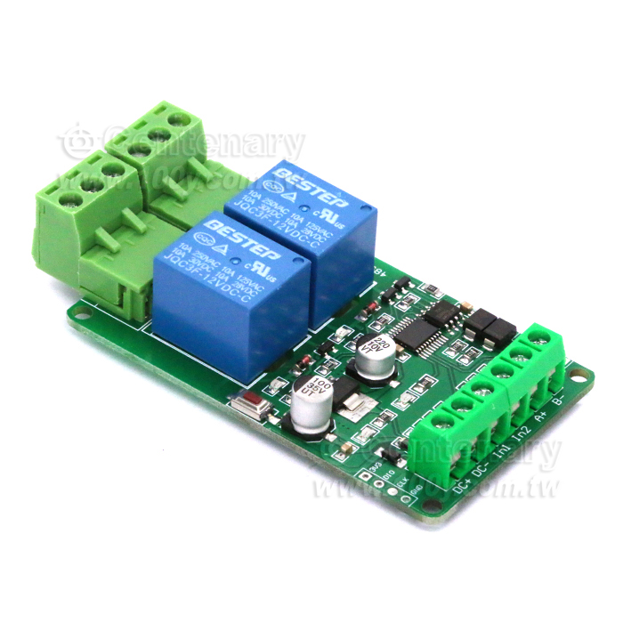 Modbus-Rtu485繼電器模塊2路12V - 136458 產品圖片