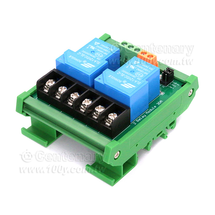 2路30A繼電器模塊12V - 136463 產品圖片