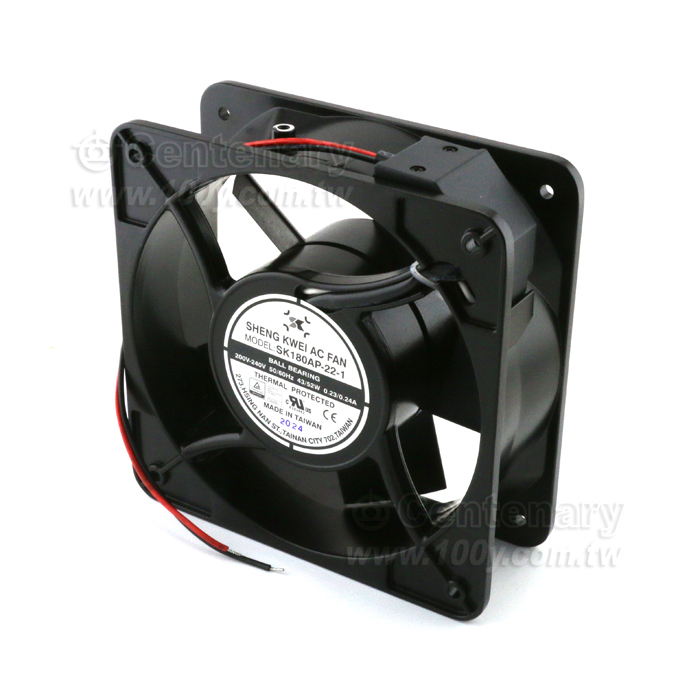 220VAC  7" 溫控式風扇 180*180*65mm - 74729 產品圖片