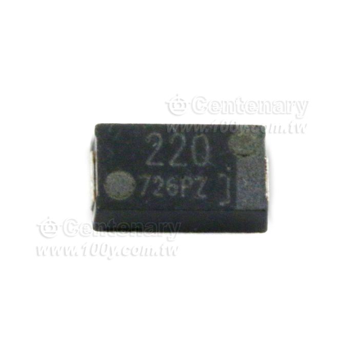 鉭電 220uF/2.5V ±20% - 115301 產品圖片