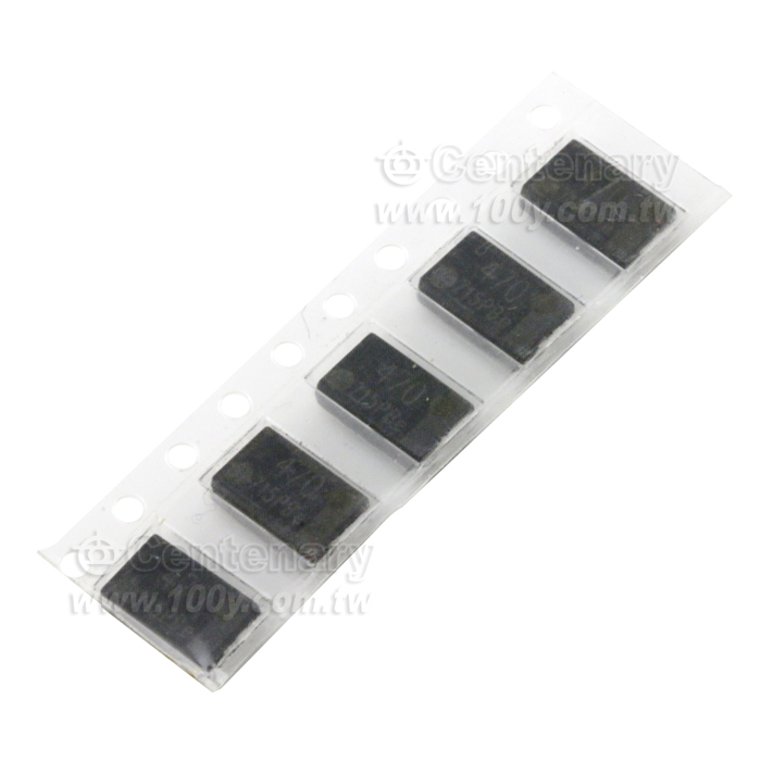 鉭電 470uF/2.5V ±20% - 115300 產品圖片