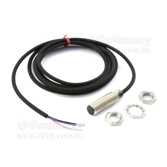 M12圓柱型近接開關 (NPN/NC/屏蔽型) - 136664 Product Image