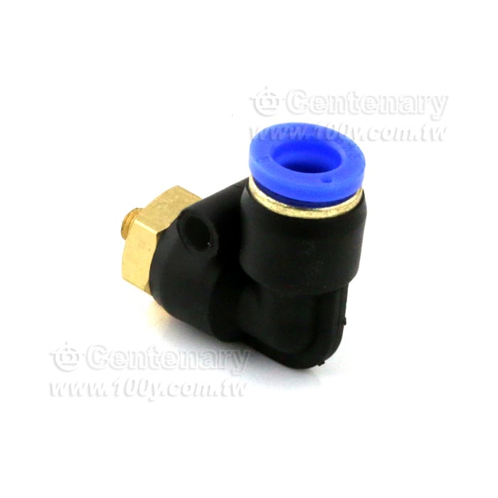 L型   插8mm氣管-螺牙M5 - 137025 產品圖片