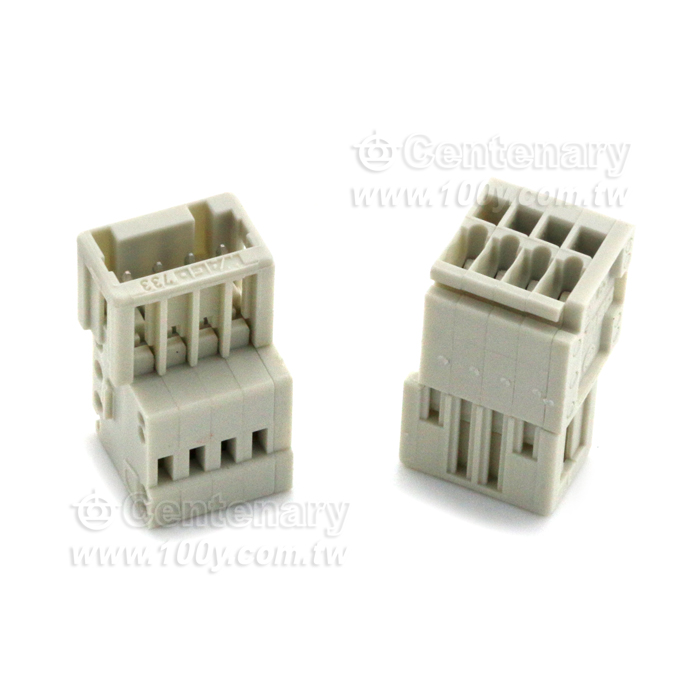 4P 公接頭 P:2.5mm  0.5mm2/150V/4A - 103199 產品圖片