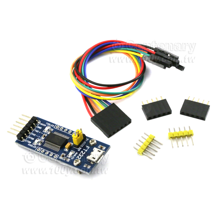 FT232模組 USB轉串口 MicroUSB轉TTL - 138138 產品圖片
