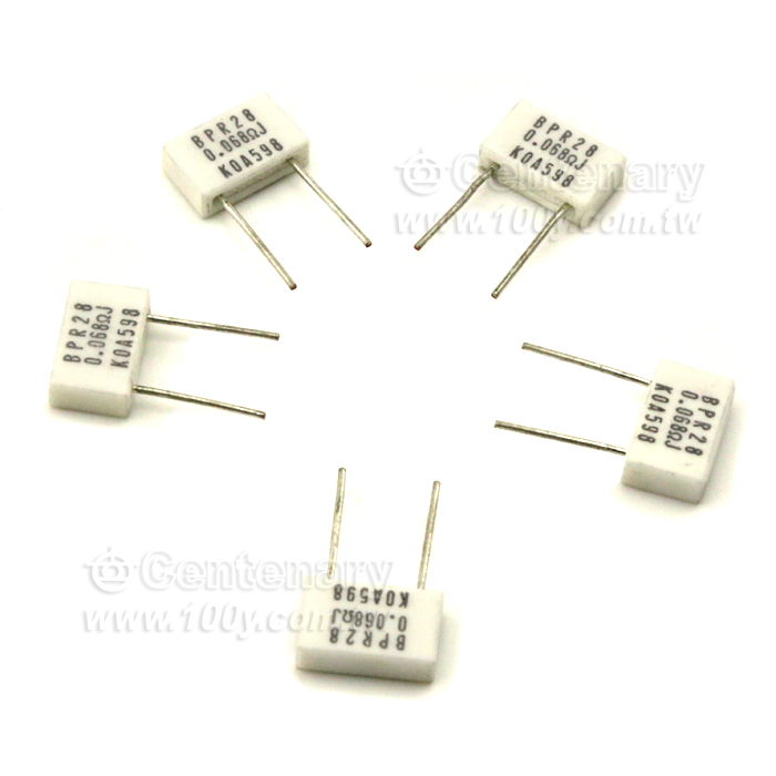 KOA_無感立式水泥電阻2W/0.068Ω - 138239 產品圖片