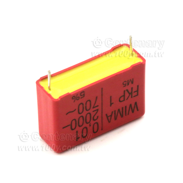 聚丙烯膜電容 0.01uF/2000V ±5% - 50836 產品圖片