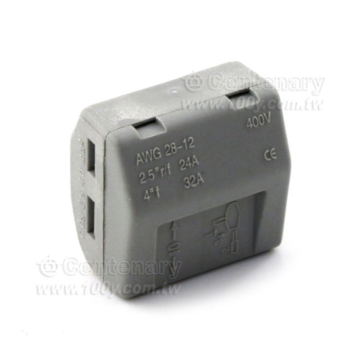 2.5 square wire connector - 138394 Product Image