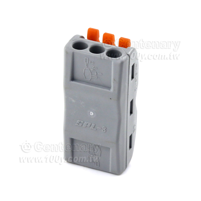 Compact Connector 3-wire connector with lever - 138403 Product Image