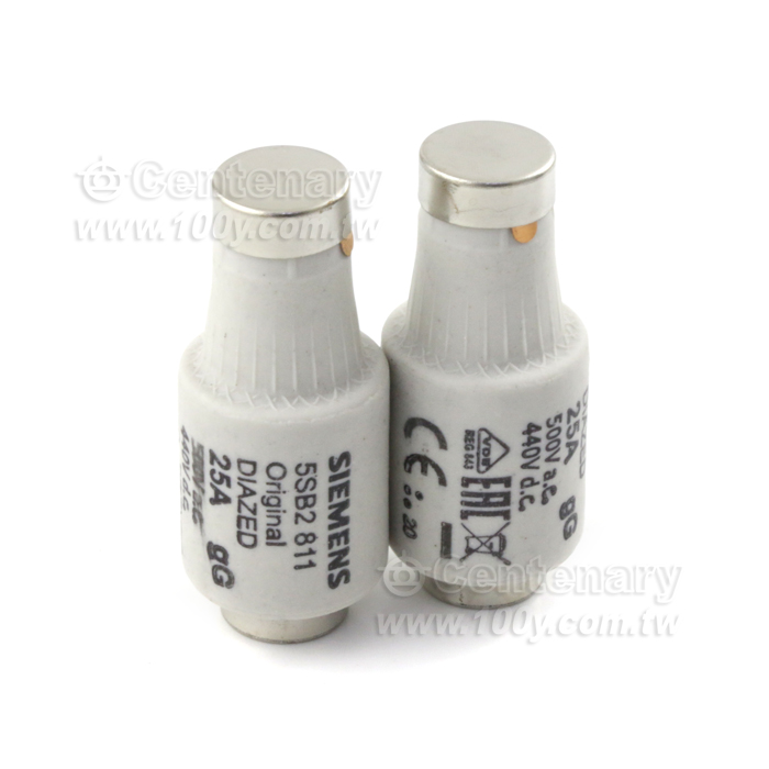 SIEMENS_D-Fuse DII 25A gG 500V - 106838 Product Image