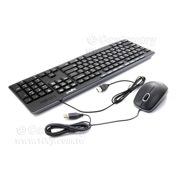 Logitech_USB Keyboard and Mouse Set - 104806 Product Image