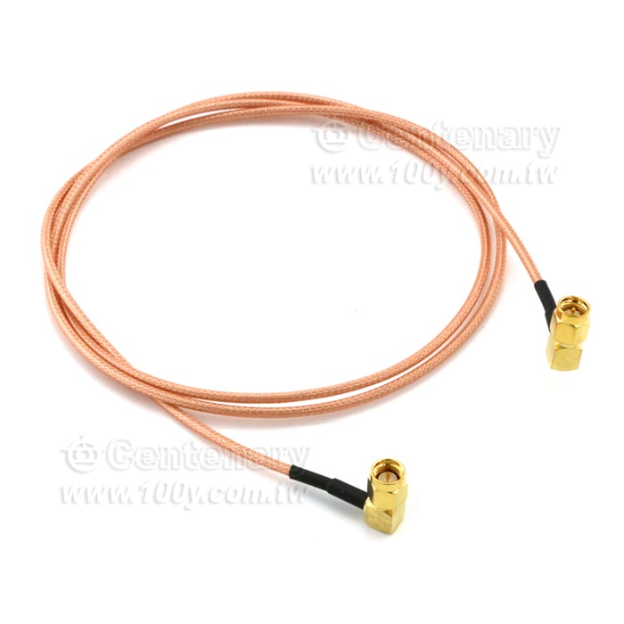 線材:RG316 射頻跳線SMA內羅內針90°彎頭-SMA內羅內針 90°彎頭 - 151148 產品圖片