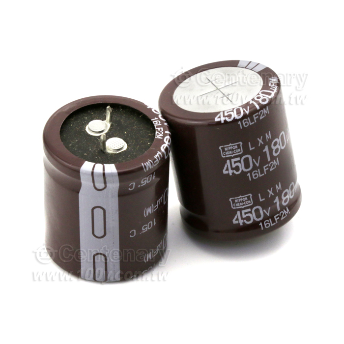 Nippon_180uF/450V High Ripple Current Aluminum Electrolytic Capacitor - 138472 Product Image