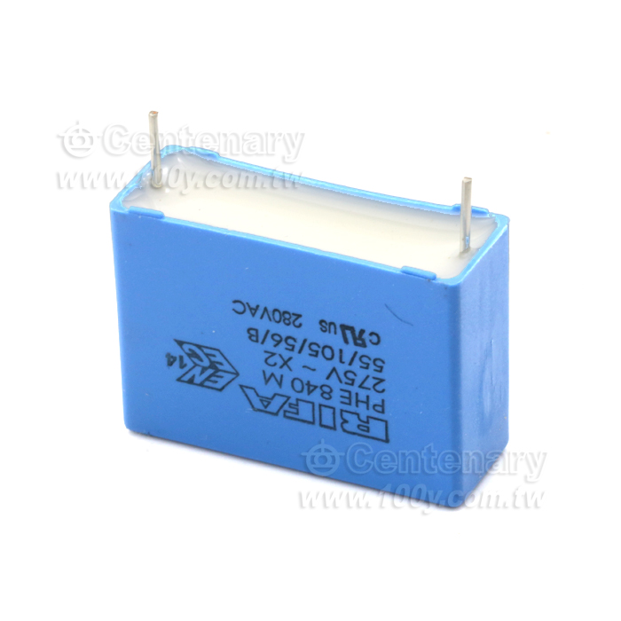 EMI suppressor, class X2 ,Metallized Polypropylene Film Cap. - 28283 Product Image