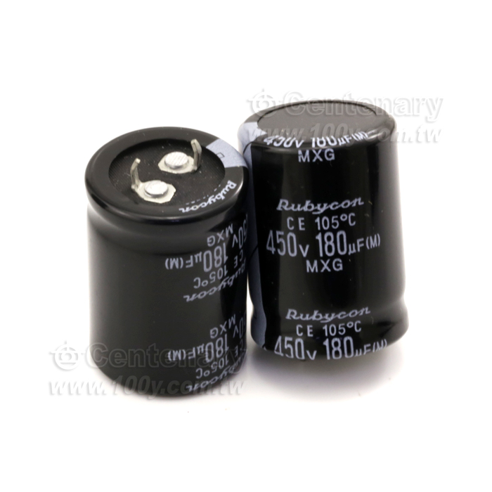 RUBYCON  180UF/450V 25*35MM   MXG系列 - 138711 產品圖片
