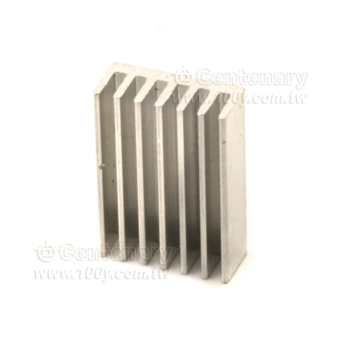 鋁型材散熱片20*14*6mm電字散熱器芯片散熱塊 - 138583 產品圖片