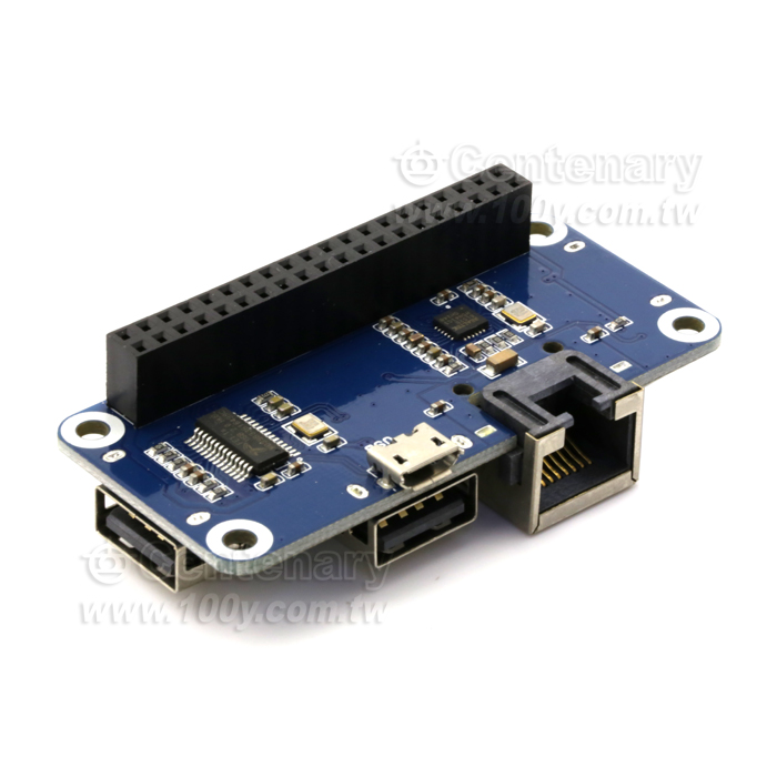 樹莓派4/Zero W USB轉以太網RJ45 擴展 - 138975 產品圖片