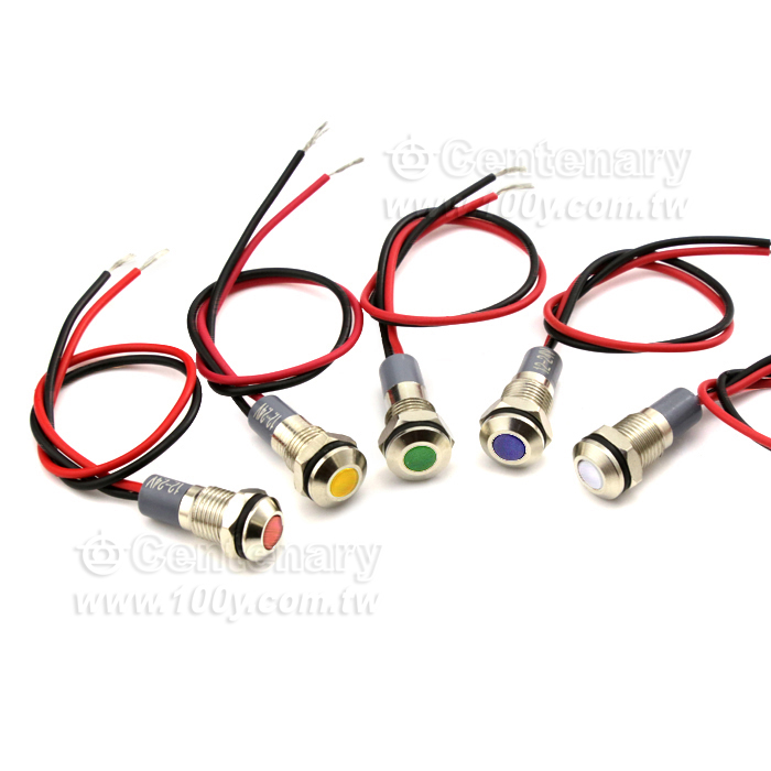 Φ8mm LED Metal Indicator - 164926 Product Image