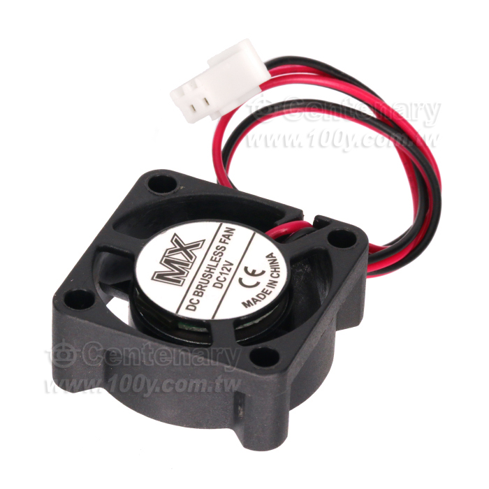 微型散熱風扇 DC12V 80mA 25*25*10mm - 139312 產品圖片