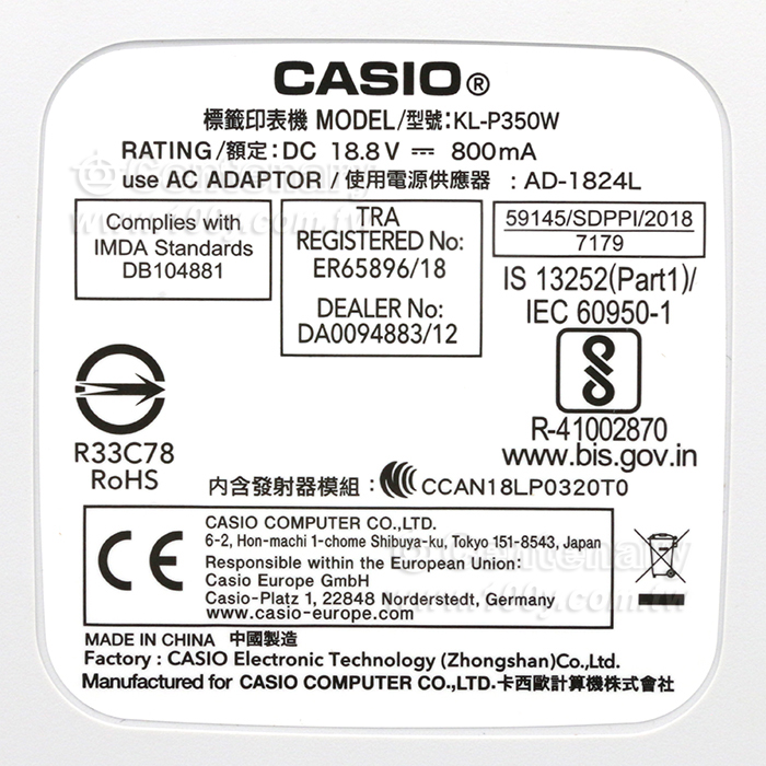 專業型標籤印字機 - 132309 產品圖片