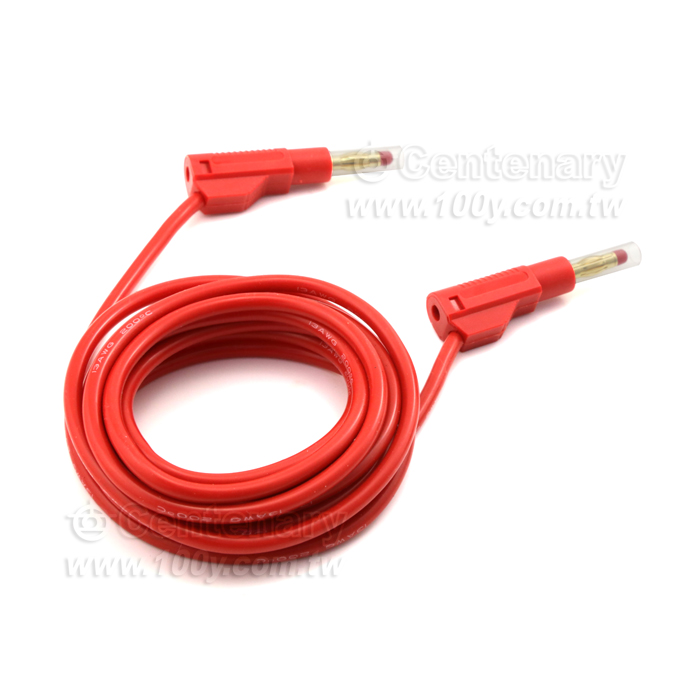 4mm retractable sheath banana plug low resistance ultra soft silicone test wire - 163851 Product Image