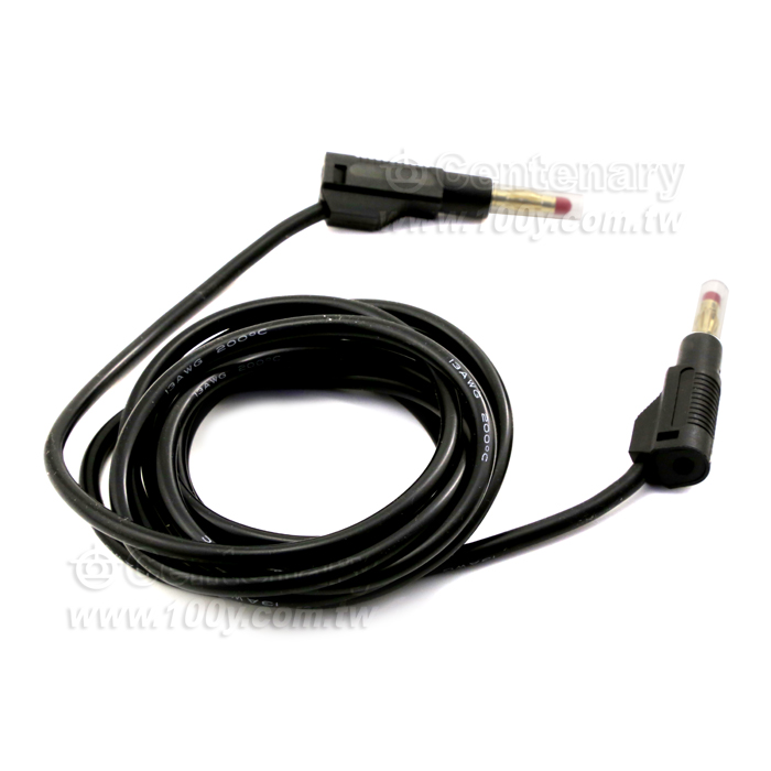 4mm retractable sheath banana plug low resistance ultra soft silicone test wire - 139290 Product Image