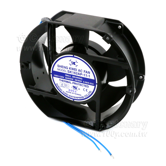 溫控式風扇 100-120V (滾珠培林出線) 172*150*51mm - 139621 產品圖片