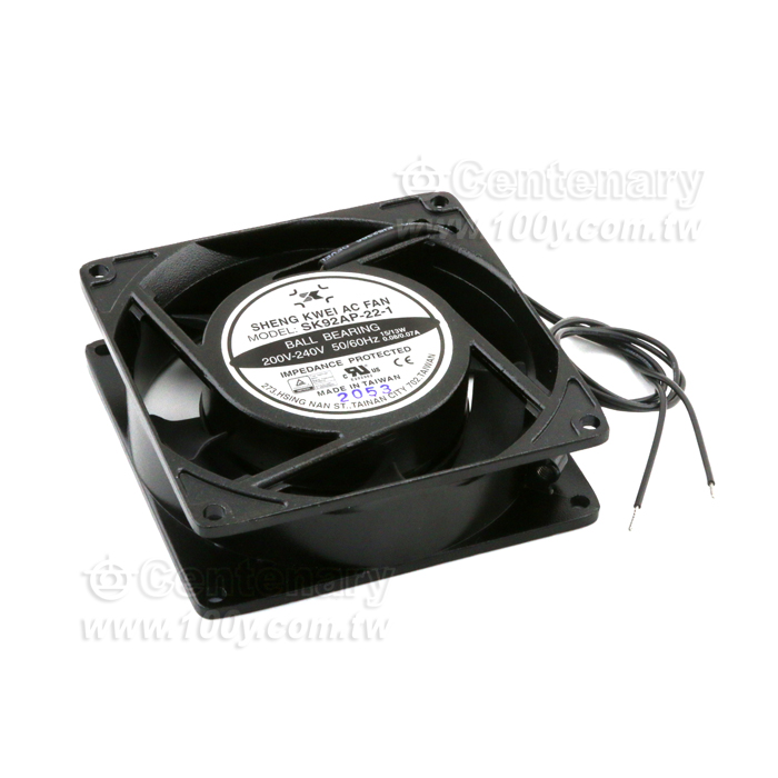 風扇 200-240V (滾珠培林出線) 92*92*26.5mm - 139671 產品圖片