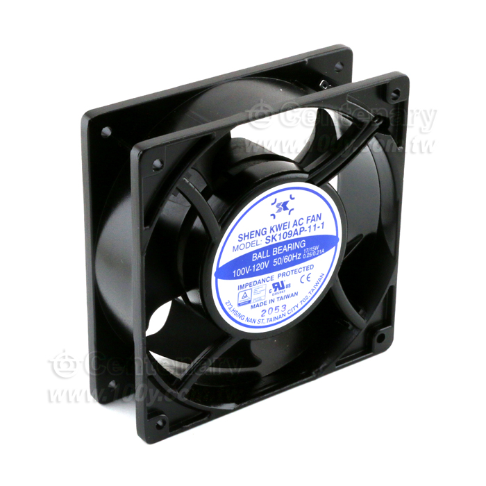 風扇100-120V (滾珠培林插PIN) 120*120*38mm 0.21A - 139630 產品圖片