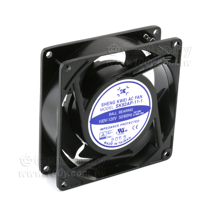 風扇 100-120V (滾珠培林插PIN)92*92*26.5mm - 139669 產品圖片