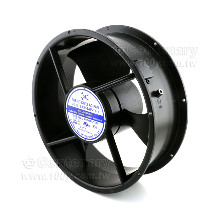 風扇 100-120V (滾珠培林插PIN) 254*89 mm - 139580 產品圖片