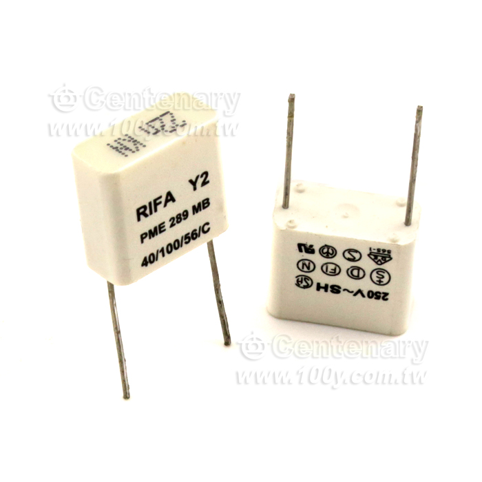 Y2&X1濾波電容0.022uF/250V ±20% 腳距 15mm - 28295 產品圖片