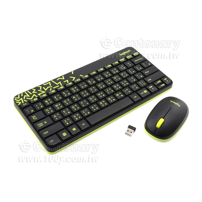 Nano 無線鍵鼠組-黑色/黃邊 - 74343 產品圖片