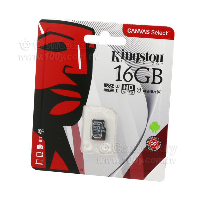 16GB TF (MicroSD)卡 - 140291 產品圖片