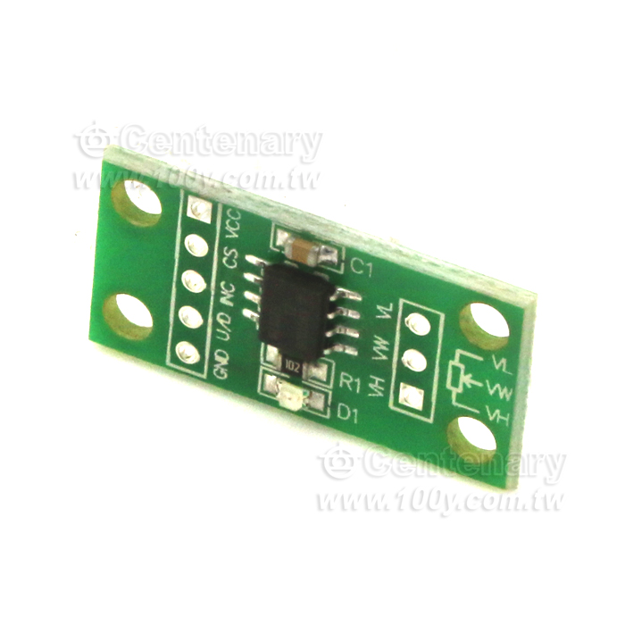 數字電位器模塊 DC3V-5V  10K 可滑動100階級 - 140667 產品圖片