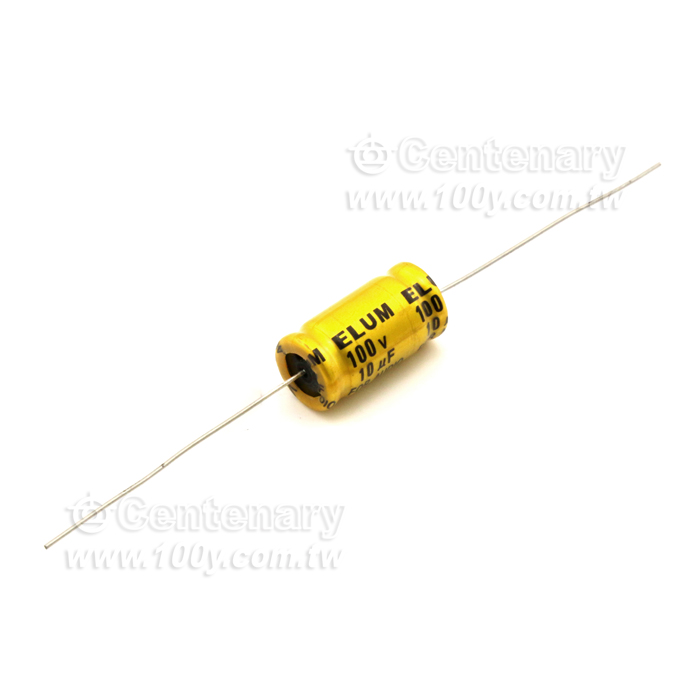 無極電容10uF/100V        臥式10*20MM - 140552 產品圖片