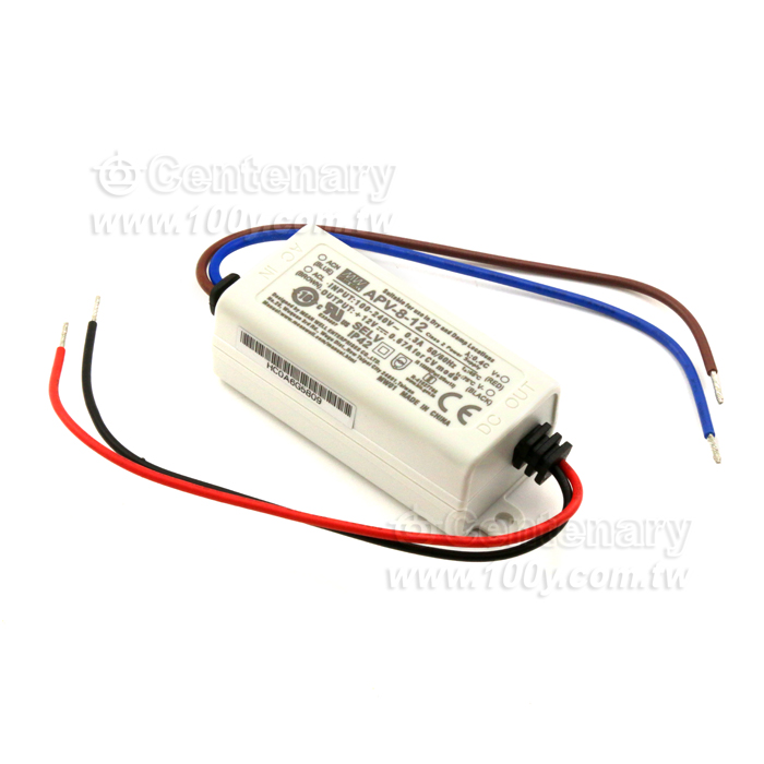 8W/12V/0.67A 防水LED恒壓電源 - 74517 產品圖片