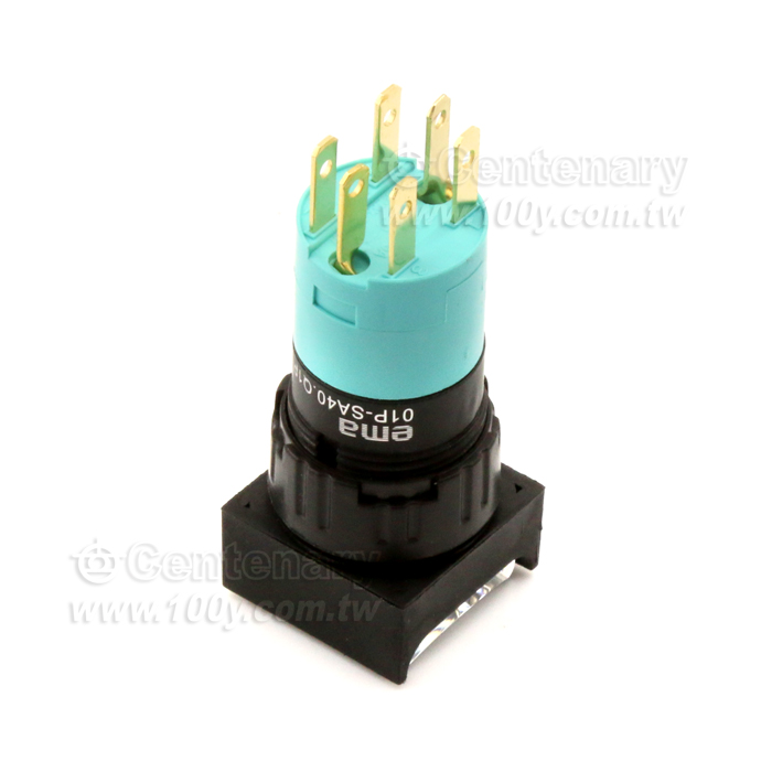 Rectangular Alternative Button Switches With Lamp - 79938 Product Image