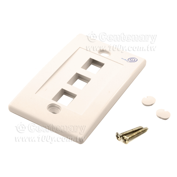 三孔資訊座 - 74565 產品圖片