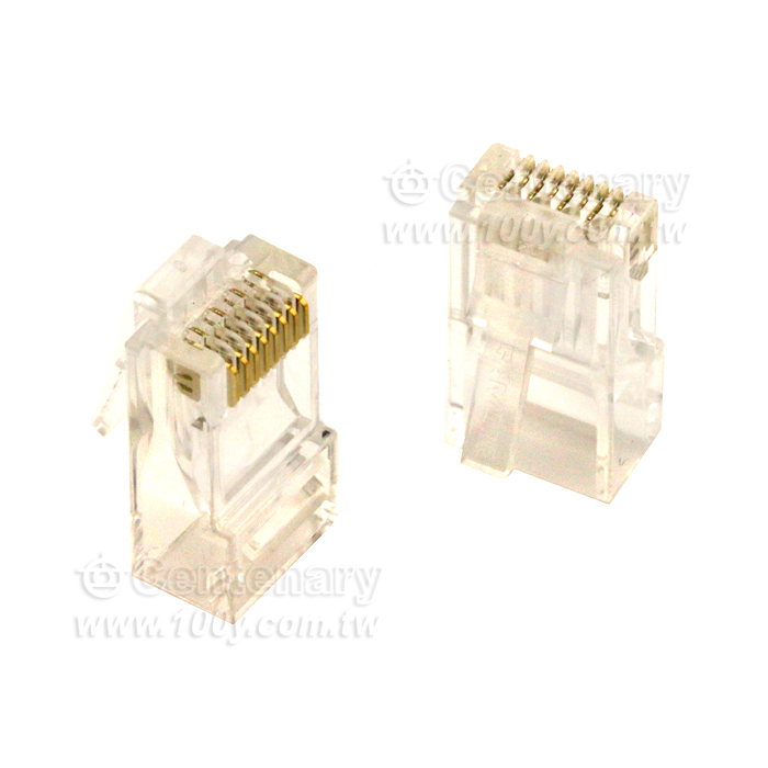 Cat6-RJ45水晶頭-鍍金50u - 141506 產品圖片