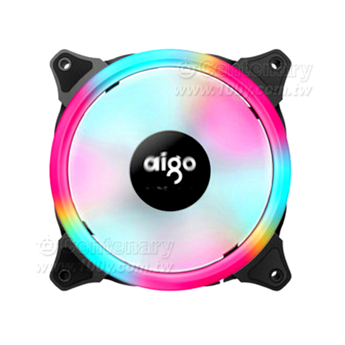 電腦主機風扇八度空間幻彩主機風扇   小6Pin接口  5v 120*120*25mm - 141074 產品圖片