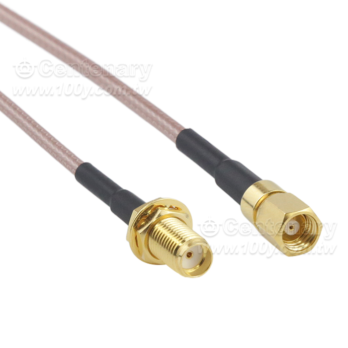 TEST LEAD-SMA(F) To SMC(F)  FOR RG316 CABLE - 141175 Product Image