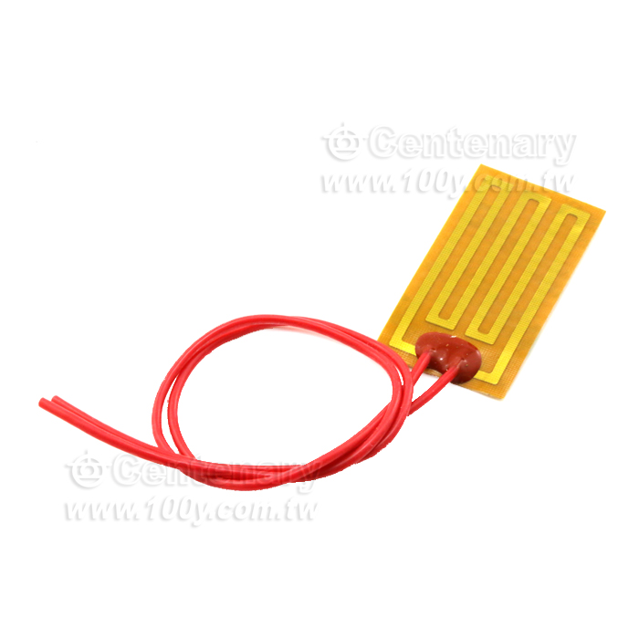 聚酰亞胺加熱膜 背膠 尺寸25*50MM 5V/3W     - 141725 產品圖片