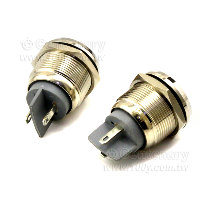 22mm插腳-高頭-金屬指示燈-12-24V-綠 - 141802 產品圖片