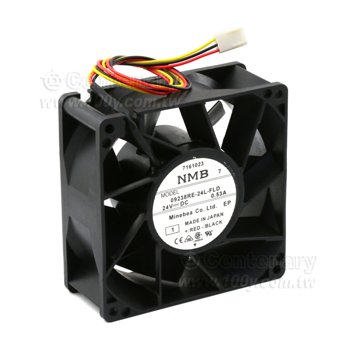 DC24V 0.53A 3線風扇 （接頭不拘） - 142041 產品圖片