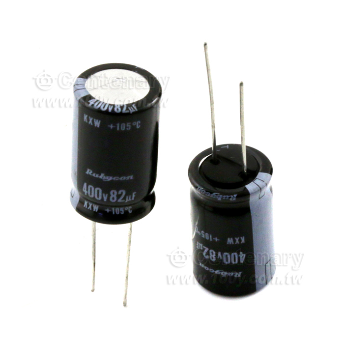 RUBYCON  KXW     82uF/400V  16*25MM - 141926 產品圖片