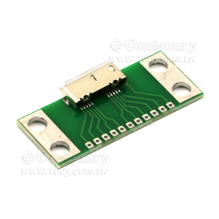 MICRO USB3.0 B型帶PCB板 直插測試母頭 移動硬碟母座介面轉接板 替代 #112968 - 142053 產品圖片